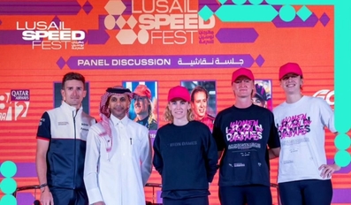Fans gather at Msheireb for pre launch event to celebrate upcoming Lusail Speed Fest